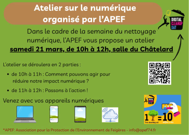 Visuel informatif digital clean up day 2026